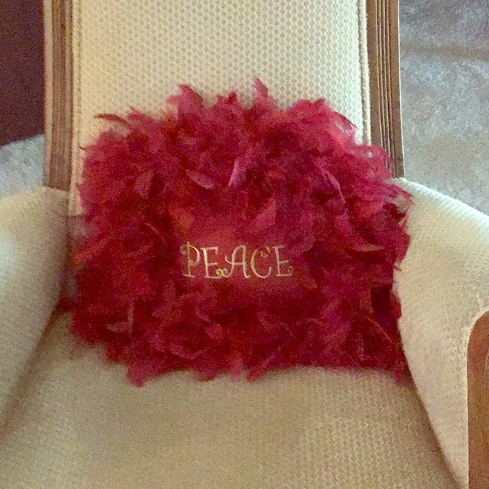 Peace pillow